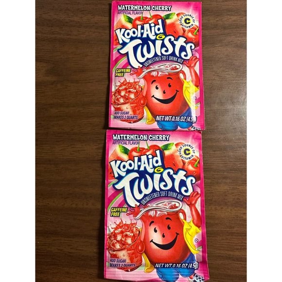 KoolAid Other Koolaid Twists Collectible Watermelon Cherry Rare